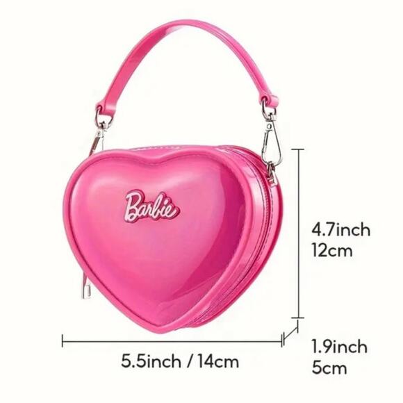 Barbie Mini Heart Purse - Picture 6 of 6